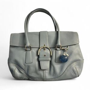 Coach Baby Blue SoHo Flap Satchel